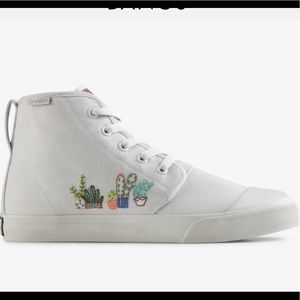 BANGS high tops London fog succulent size 7.5